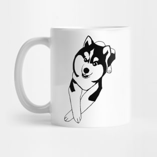 Pomsky puppy Mug